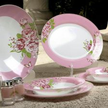 سرویس غذا خوری آذین اوپال مدل 128 2 سرویس آذین اوپال مدل 128