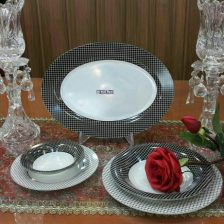 سرویس غذا خوری آذین اوپال مدل 241 2 سرویس آذین اوپال مدل 241