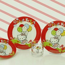 سرویس غذاخوری شیشه ای آذین اوپال 4 نفره کودک کیتی کد 111