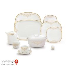 سرویس چینی موناکو سری کواترو 98 پارچه ۱۲ نفره