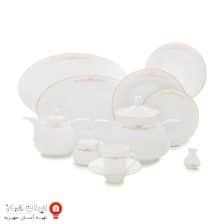 سرویس چینی کوئین سری شهرزاد 108 پارچه ۱۲ نفره