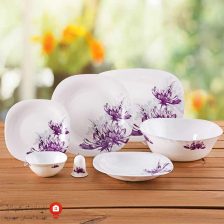 سرویس غذاخوری اپال Sanli 820P پارس اوپال ۲۸ پارچه