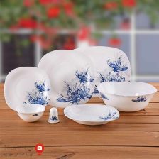 سرویس غذاخوری اپال Sanli 821B پارس اوپال ۲۸ پارچه