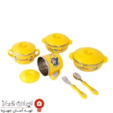 ظرف غذا 10 تکه کودک مدل BS-SA-Bl