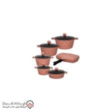 iranjahaz Granite Pot Set 12 Pieces Aisel model Diamond 4
