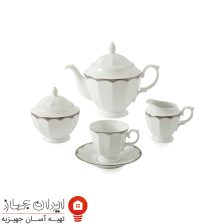 سرویس چینی ایساتیس پلاتینی نئوکلاسیک 103 پارچه 12 نفره 5 05954