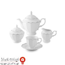 سرویس چینی نارسیس پلاتینی نئوکلاسیک 103 پارچه 12 نفره 3 059f