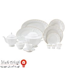 سرویس چینی لومیو نئوکلاسیک 103 پارچه 12 نفره