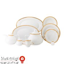 سرویس چینی سه اسلیمی شهرزاد 108 پارچه 12 نفره