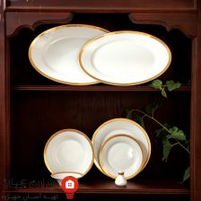 سرویس چینی سه اسلیمی شهرزاد 108 پارچه 12 نفره 3 3 eslimi 2