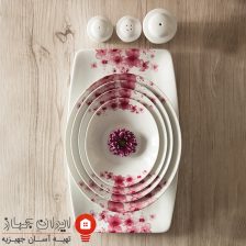 سرویس چینی آزالیا پینک وینچی 97 پارچه 12 نفره 4 3546hhgdg