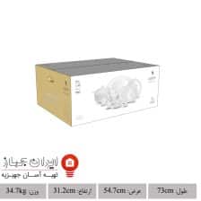 سرویس چینی رز دایموند رادیانس 102 پارچه 12 نفره 5 4545412445