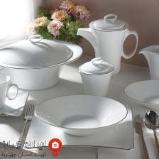 سرویس چینی سمن وینچی 97 پارچه 12 نفره 7 54645xc