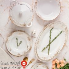 سرویس چینی کلودیا رادیانس 102 پارچه 12 نفره 5 65564645