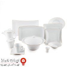 سرویس چینی  زرین وینچی 97 پارچه 12 نفره