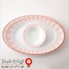 سرویس چینی 29 پارچه غذاخوری اوآسیس صورتی 5 Untitled 0865