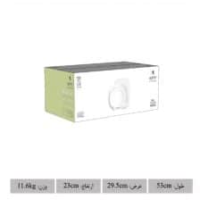 سرویس چینی 27 پارچه غذاخوری سلنا صورتی 6 Untitled 1