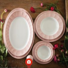 سرویس چینی 29 پارچه غذاخوری پاستل صورتی 6 Untitled 142166