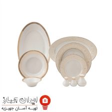 سرویس چینی 35 پارچه غذاخوری مرکاتو