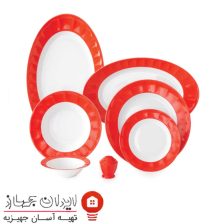 سرویس چینی 29 پارچه غذاخوری گیلاس