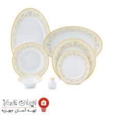 سرویس چینی 35 پارچه غذاخوری جنوا