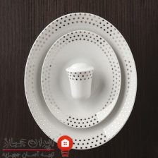 سرویس چینی 30 پارچه غذاخوری اسپاتی پلاتینی 4 Untitled 412313