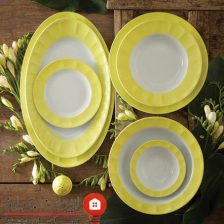 سرویس چینی 29 پارچه غذاخوری پاستل لیمویی 5 Untitled 43521