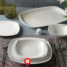 سرویس چینی 27 پارچه غذاخوری آلبا طوسی پلاتینی 2 Untitled 4632134