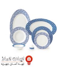 سرویس چینی 28 پارچه غذاخوری میبد سرمه ای 1 Untitled 542132