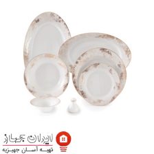 سرویس چینی 35 پارچه غذاخوری کلودیا