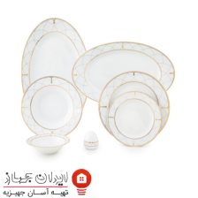 سرویس چینی 28 پارچه غذاخوری رومانا