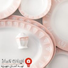 سرویس چینی 29 پارچه غذاخوری اوآسیس صورتی 3 Untitled 575