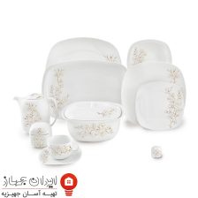 سرویس چینی شکوفه گیلاس کواترو 98 پارچه 12 نفره
