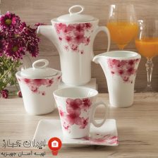 سرویس چینی آزالیا پینک وینچی 97 پارچه 12 نفره 9 dcgfg7865