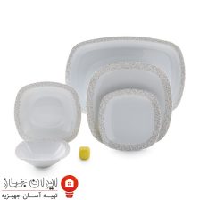 سرویس چینی ماتریکس کواترو 98 پارچه 12 نفره 6 matrix 27s