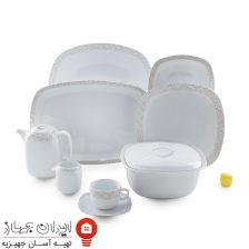 سرویس چینی ماتریکس کواترو 98 پارچه 12 نفره