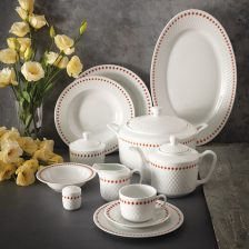 سرویس چینی رز دایموند رادیانس 102 پارچه 12 نفره 6 rosedimond 1