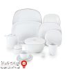 سرویس چینی سمن کواترو 98 پارچه 12 نفره 11 samanquattro98s