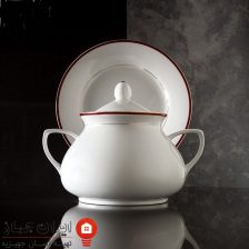 سرویس چینی سپینود ارغوانی شهرزاد 108 پارچه 12 نفره 5 sepinood purple 5