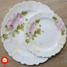 سرویس غذاخوری 25 پارچه گرد مقصود آرکوپال گل آرایی لیوسا صورتی (Liyosa) 2 Untitled 485