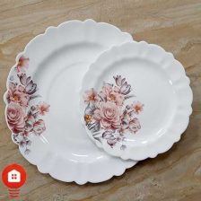 سرویس غذاخوری 25 پارچه گرد مقصود آرکوپال آرایی کاتلین صورتی (Catlin)