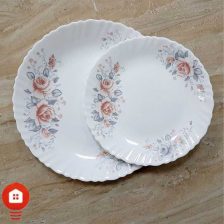 سرویس غذاخوری 25 پارچه گرد مقصود آرکوپال آرایی رزی مون صورتی