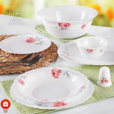 سرویس آرکوپال 28 پارچه گرد مدل پارس اپال کد 300 گل آرایی Manli