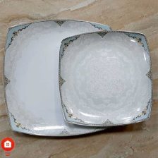 سرویس غذاخوری 105 پارچه ( 12 نفره ) چهار گوش چینی پردیس مدل فربد فیروزه 1 Untitled 612
