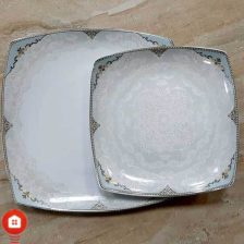 سرویس غذاخوری 105 پارچه ( 12 نفره ) چهار گوش چینی پردیس مدل فربد فیروزه 2 Untitled 613