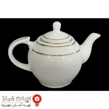 قوری 8 چینی تقدیس قالب گرد یوری طلا