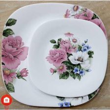 سرویس غذاخوری 26 پارچه چهار گوش آرکوپال مقصود گل آرایی آرتا صورتی 2 Untitled 787