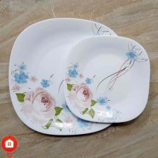 سرویس غذاخوری 26 پارچه چهار گوش آرکوپال مقصود گل آرایی پیکو صورتی 2 Untitled 797