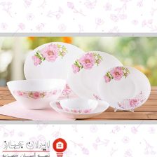 سرویس آرکوپال 28 پارچه بیضی مدل صورتی و سبز پارس اپال 2 Untitled 809