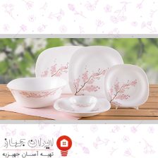 سرویس آرکوپال 28 پارچه چهار گوش مدل پارس اپال